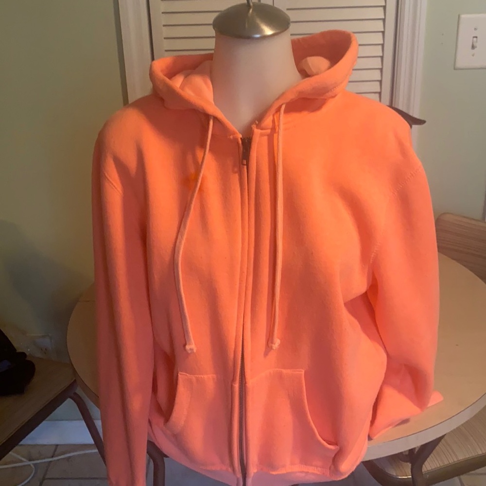 Vineyard authentic vintage crew full zip hoodie